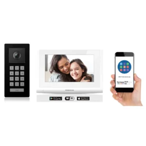 Qseries WiFi Intercom Black Keypad Kit - V3W