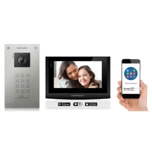 Qseries WiFi Intercom Flush Keypad Kit - V3B