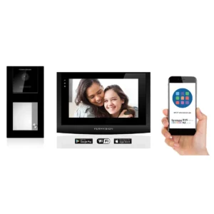 Qseries WiFi Intercom Black Kit - V3B