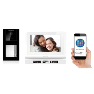 Qseries WiFi Intercom Black Kit - V3W